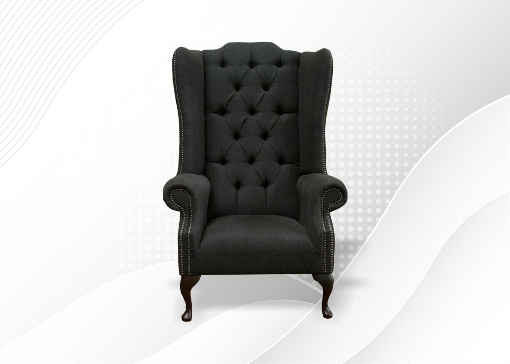 Chesterfield Ohrensessel Sofa Sessel Klassische Stuhl Lounge Club Möbel