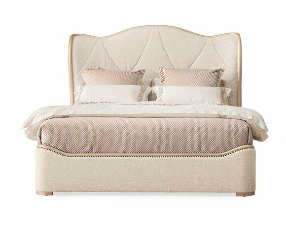 Bett Polster Design Luxus Doppel Hotel Betten Schlaf Zimmer Holz Neu 180x200cm