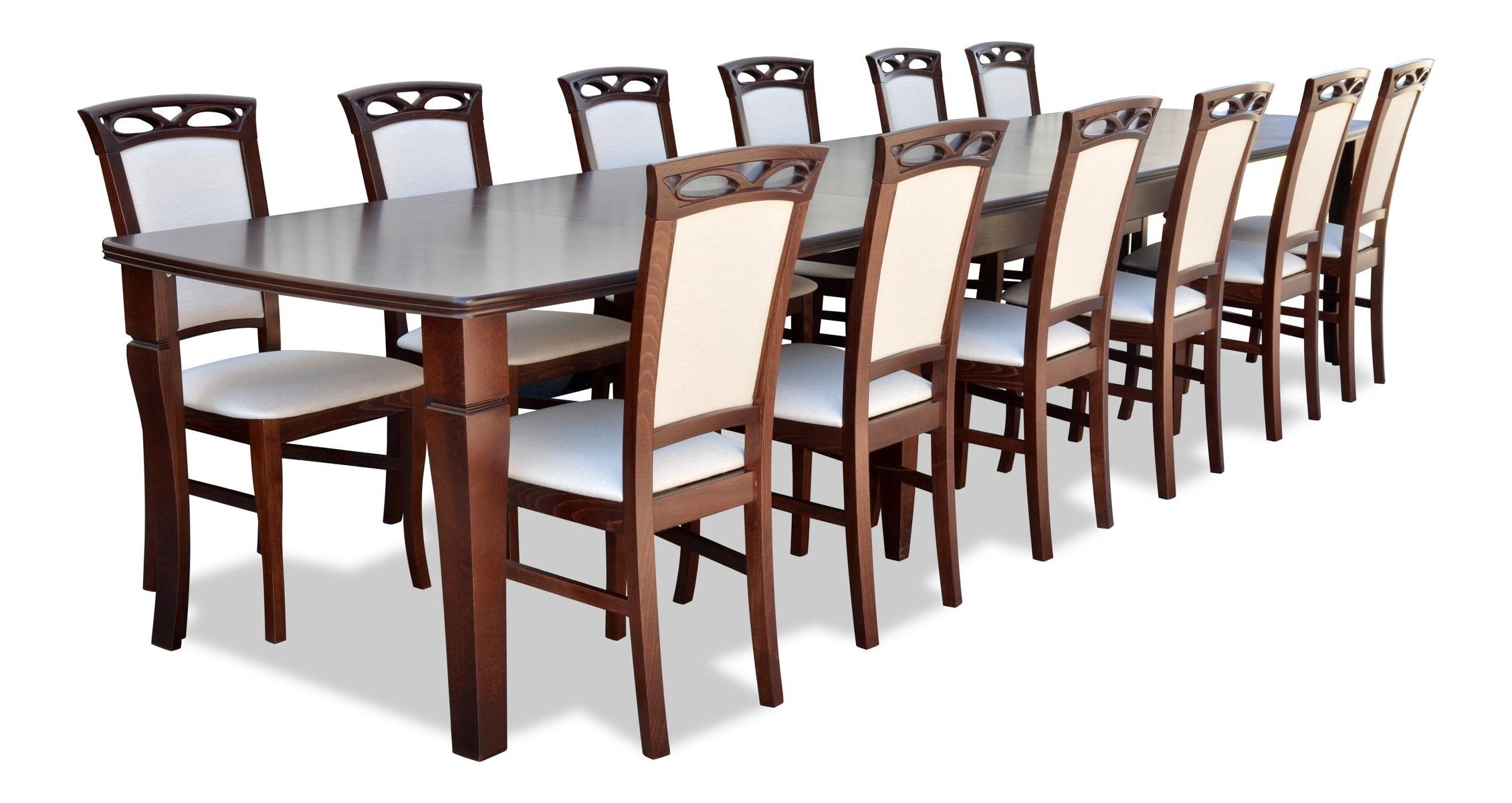 Esstisch 12 x Stühle Esszimmer Set Essgruppe Moderne Stuhl Tisch Tische 13tlg.