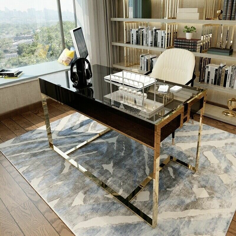 Büro Schreibtisch Sessel Schreibtische Tisch Holztisch Tische Holz Einrichtung