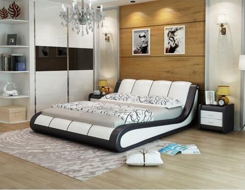 Betten Luxus Schlafzimmer Möbel Doppel Bett Design Stoff Boxspring Hotel Blaue