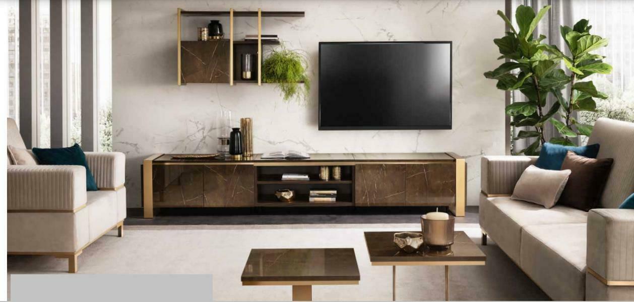 Couchtisch Sofa Couch Tisch Moderner 2tlg. Set Kaffeetisch Beistelltisch Möbel