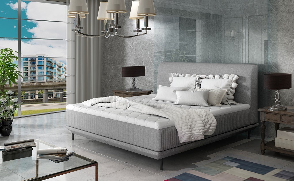 Designer Polsterbett Bett Betten Doppelbett Ehebett Designerbett NEU 180x200cm