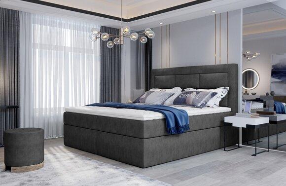 Textil Design Bett Doppel Betten Luxus Ehe Modernes Hotel Gestell Schlaf Zimmer
