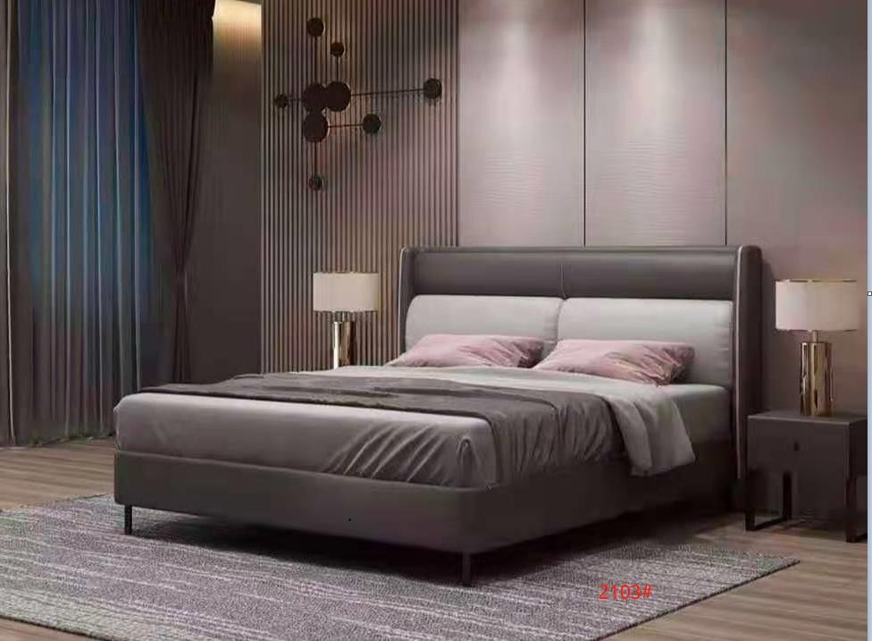 Design Bett Betten 180 x 200cm Dubai Doppel Hotel Holz Schlafzimmer Luxus Bett