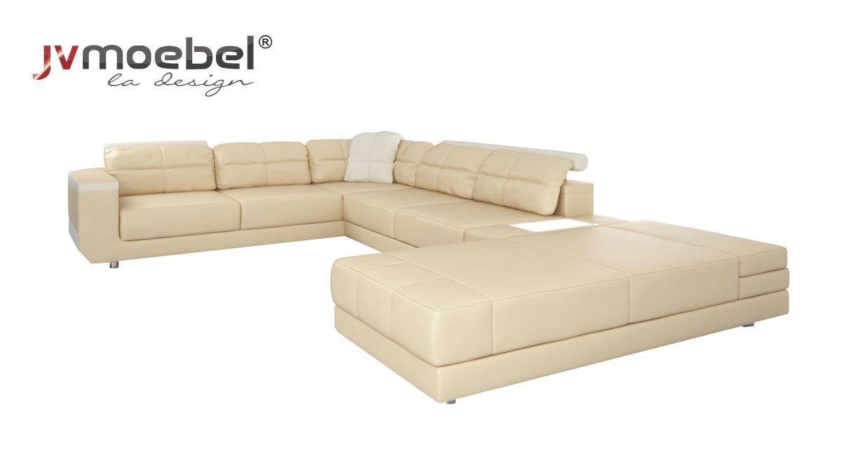 Sofa Eckcouch Couch Design Polster Ecksofa Wohnlandschaft U Form Sofas Couchen
