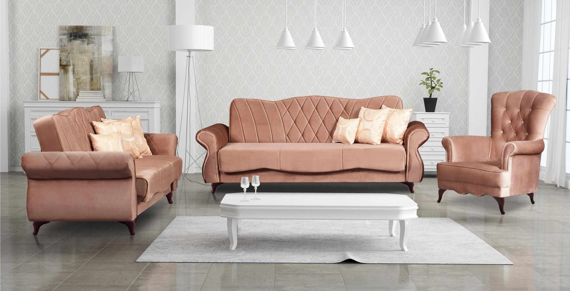 Schlafsofa Polster Sofa Couchen Dreisitzer Textil Neu Sofa 3 Sitzer Sofas Couch
