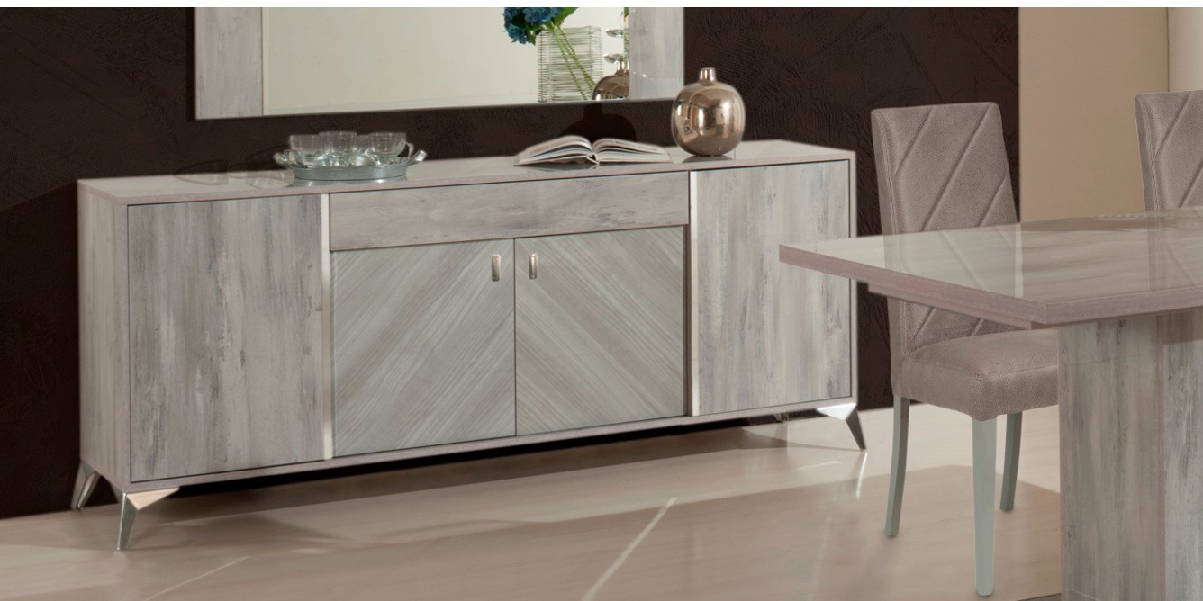 Sideboard Kommode Holz Modern Kommoden Design Schrank Grau Schlafzimmer Möbel