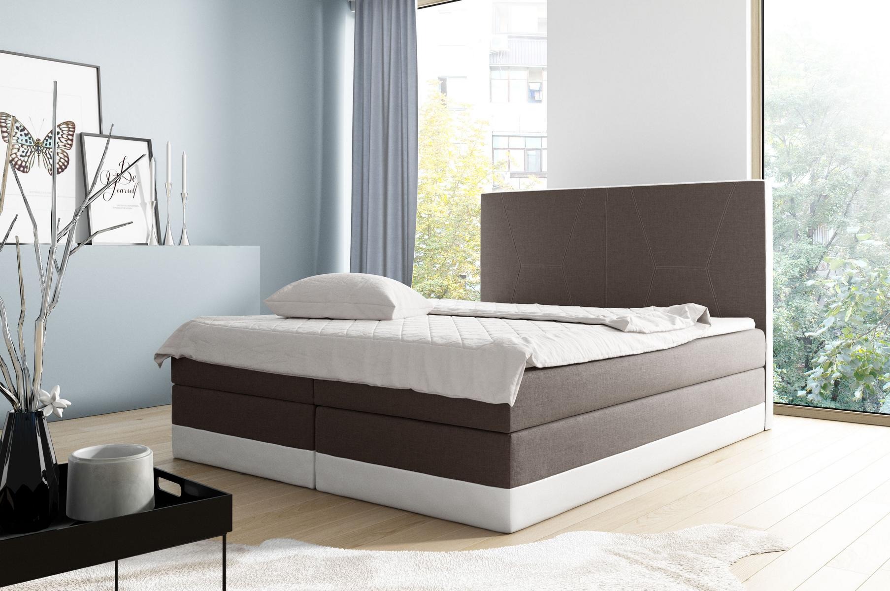 Doppel Hotel Modern Bett Schlafzimmer Betten 160x200 Boxspringbett Design Neu