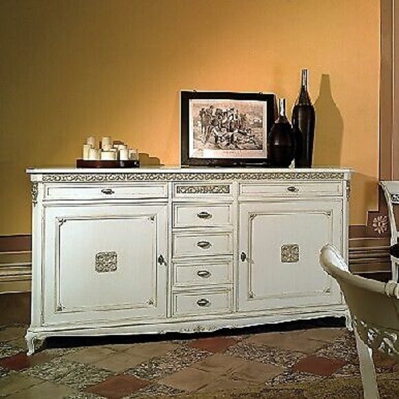 Antik Barock Stil Kommode Kommode Wohnzimmer Schlafzimmer Regal Sideboard Neu