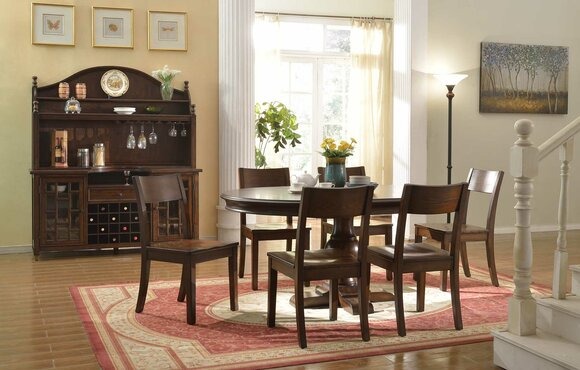 Set Komplett Esstisch 6x Stühle Esszimmer Set Ess Gruppe Holz Tisch Tische 7tlg