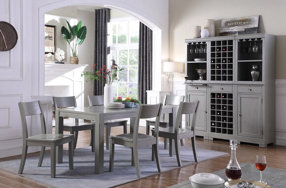 Designer Möbel Holz Tisch Sitz Ess Zimmer 6x Stühle 7tlg. Set Garnitur Gruppe