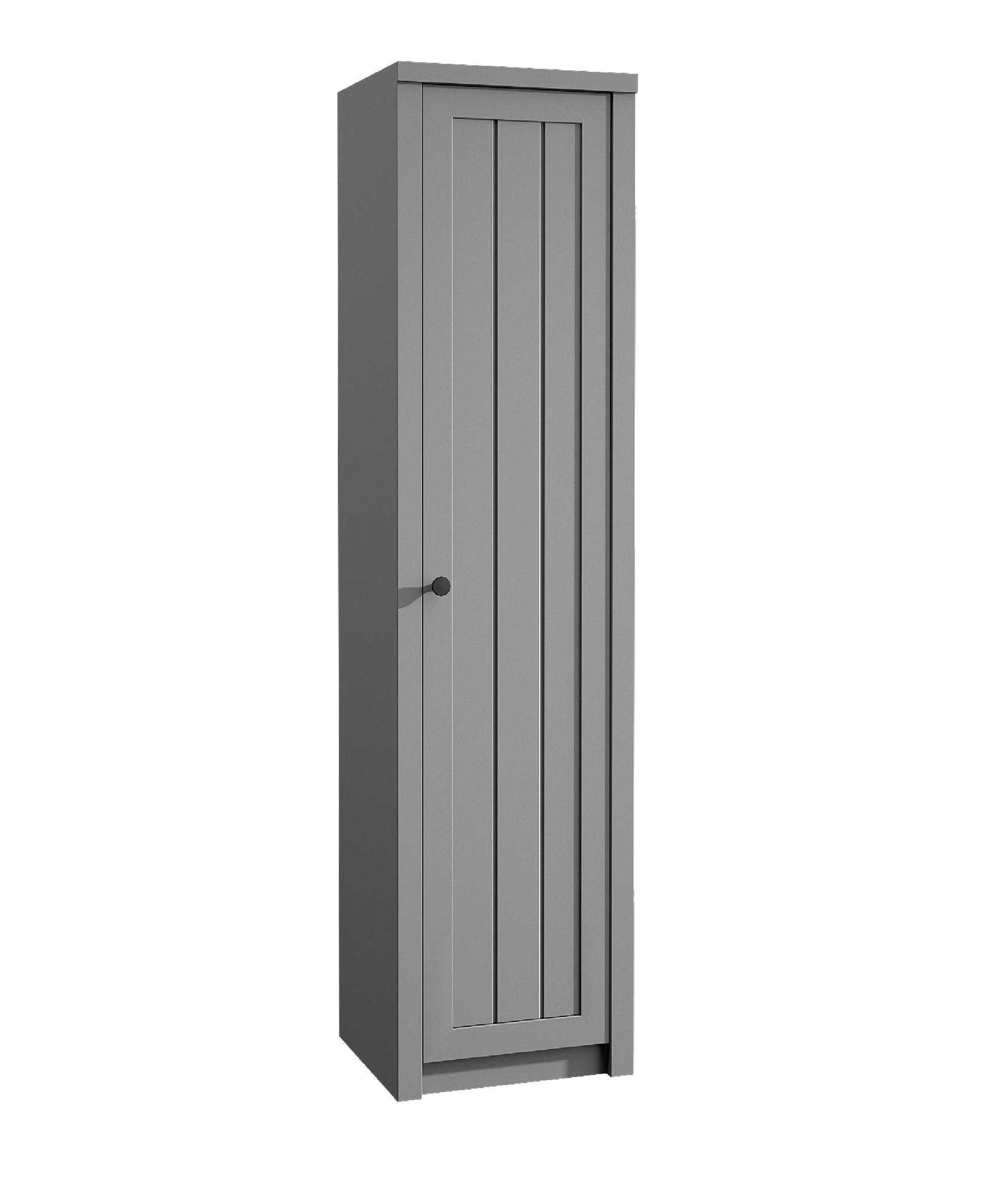 Anrichte Kommoden Regal Holz Schrank Mehrzweckschrank Schränke Holz Möbel Grau