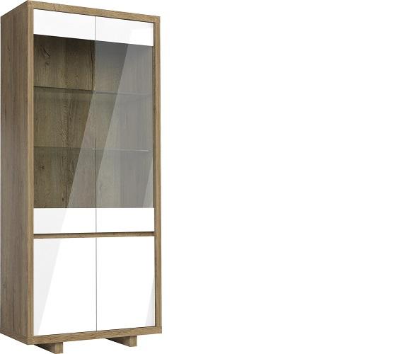 Moderne Vitrine Kommoden Vitrinen Kommode Vitrinenschrank Glas Schrank Schränke