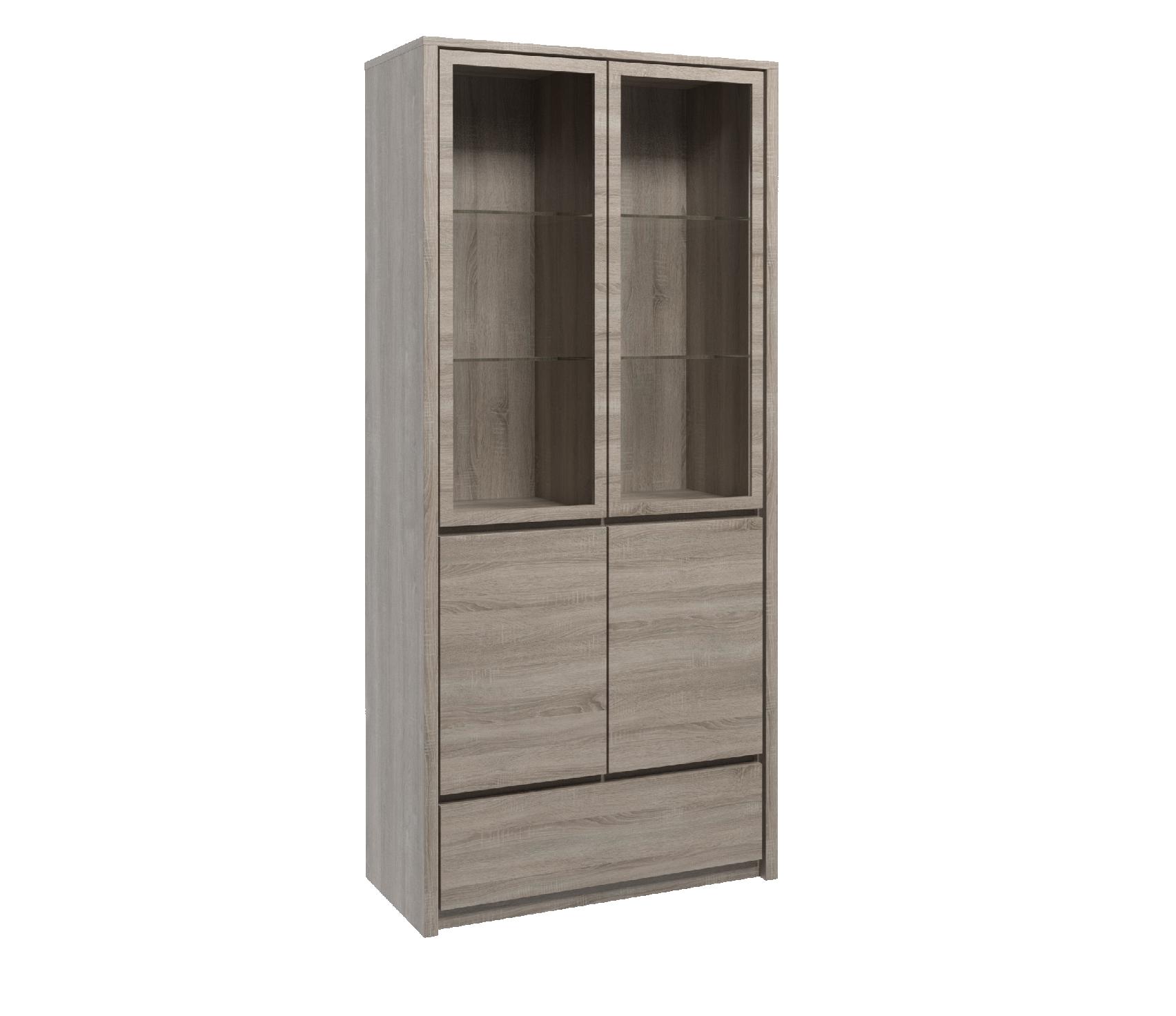 Esszimmer Holz Wohnzimmer Möbel Vitrine Kommode Vitrinen Glasschrank Schränke