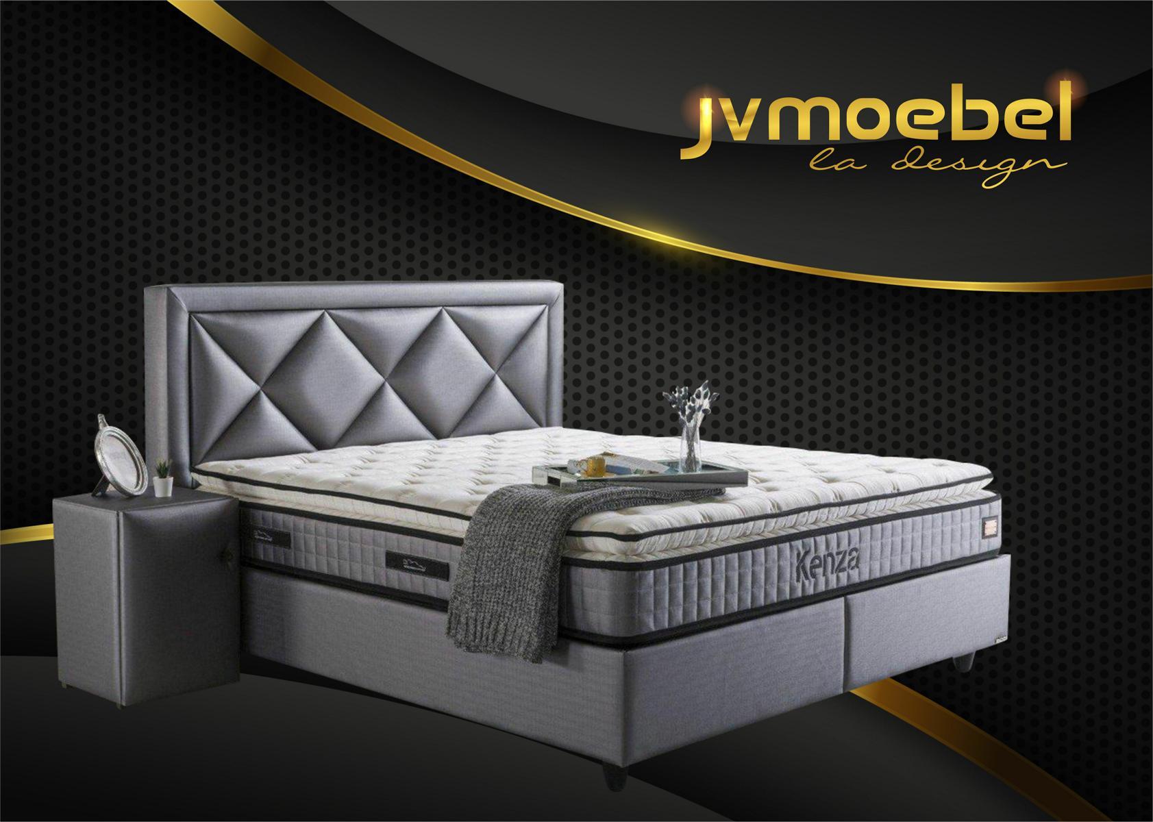Edles Bett 3tlg Set Nachttisch Möbel Luxus Matratze Schlafzimmer Bettgestell Neu