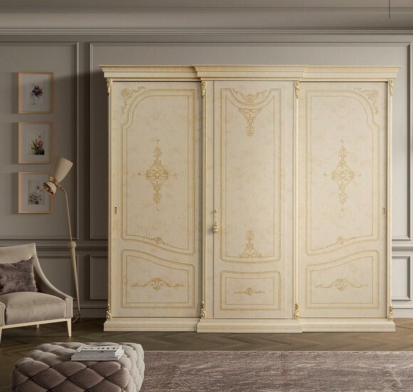 Luxus Kleiderschrank Schrank Stil Möbel Klassische Schlafzimmer Schränke Holz