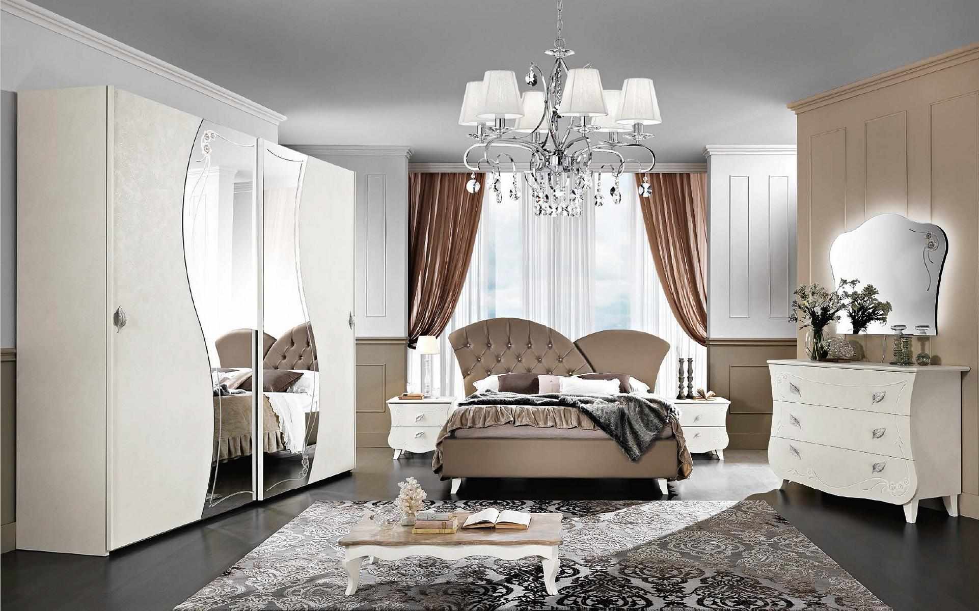 Möbel Design Betten Möbel Italien Bett Doppelbett Naturholz Schlafzimmer Holz