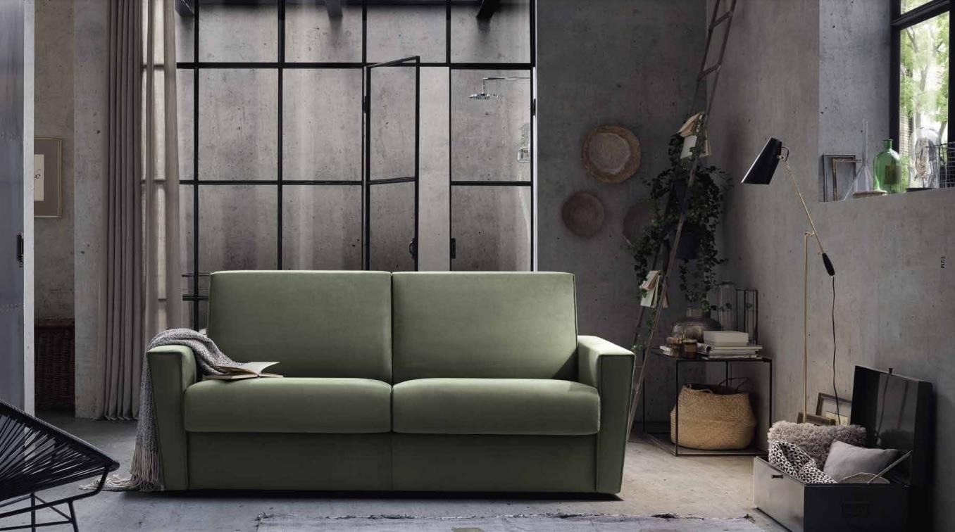Möbel Wohnzimmer Design Grün Textil Alfitalia Moderne Design Luxus Sofa 2 Sitzer