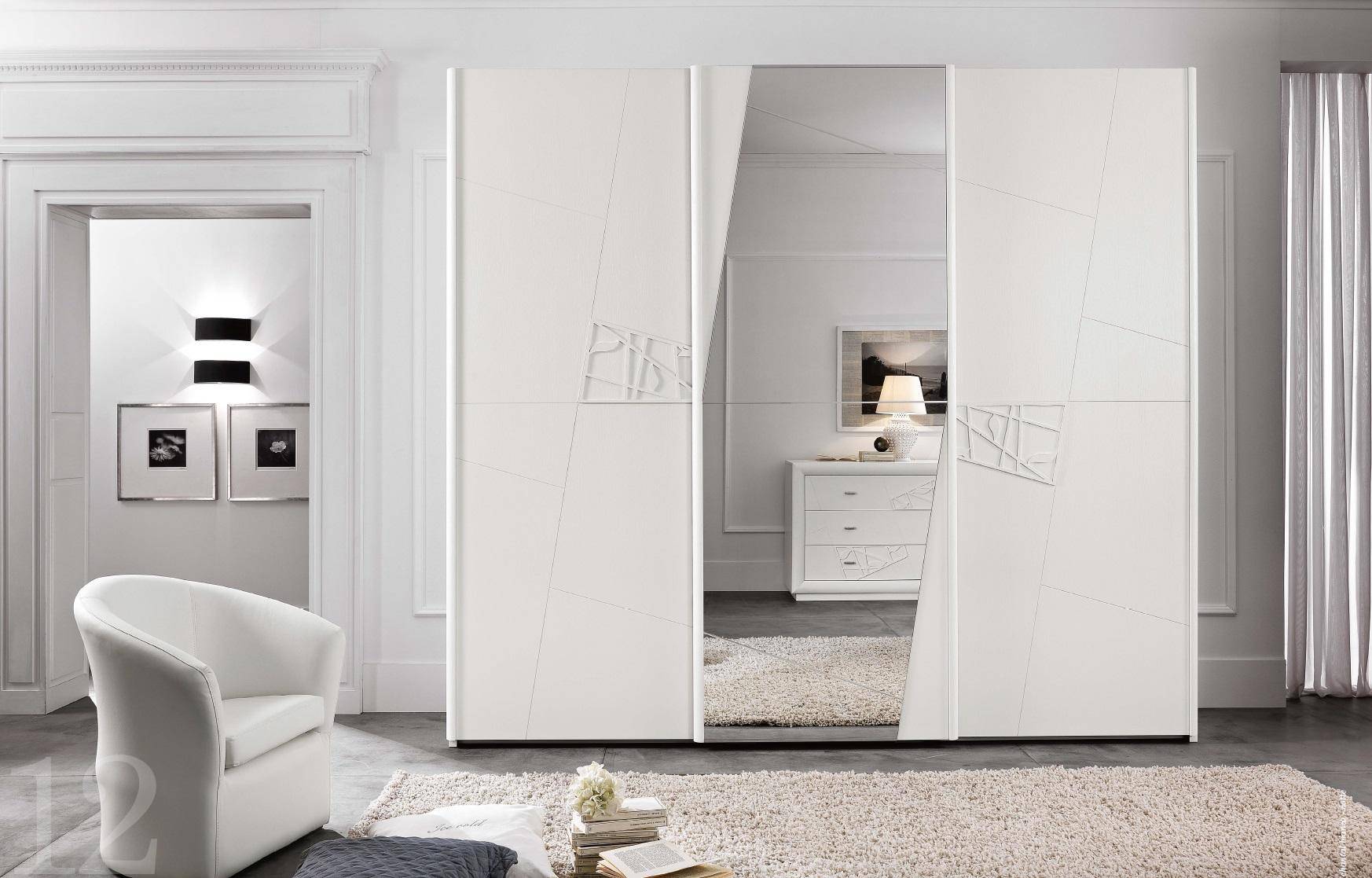 Schränke Itaalien Kleiderschrank Schrank Luxus Schwebetüren Design Holz Modern
