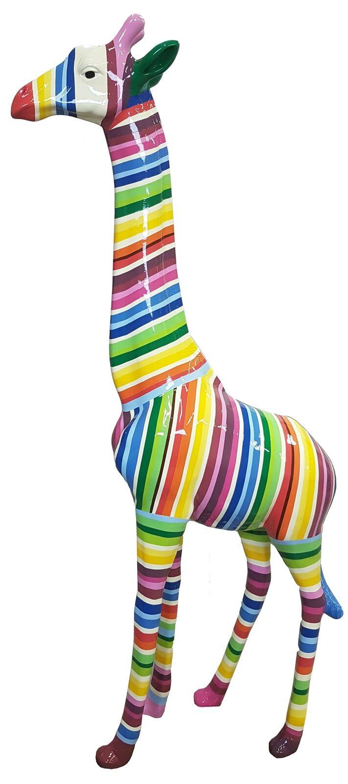 Giraffe Design Figur Statue Moderne Figuren Statuen Dekoration Deko Garten Neu
