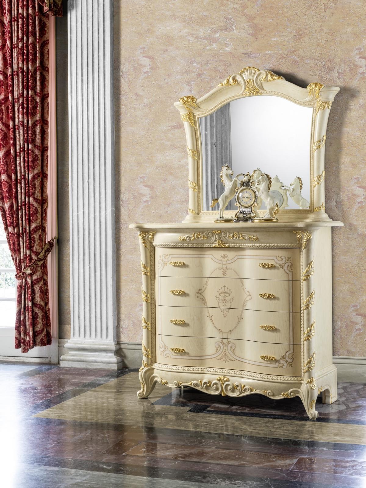 Kommode Schubladen Holz Sideboard Schrank Schränke Massiv Kommoden Wohnzimmer