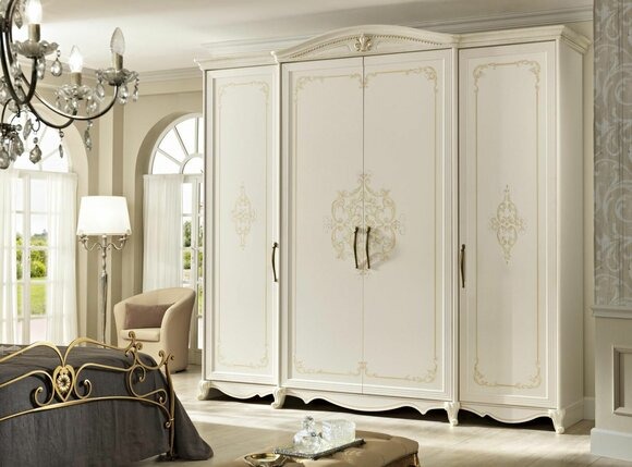 Schlafzimmer Kleiderschrank Schlafzimmermöbel Weiss Schrank Mobilificio Schränke