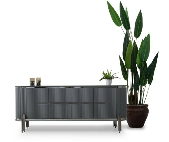 Klassische Sideboard Kommode Holz Schrank Schränke Luxus Möbel Kommoden Neu