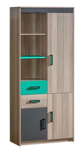 Vitrine Kommoden XXL mit Böden Kleiderschrank Kommodenschrank Designer Schrank