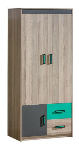 Schrank Kleiderschrank Schrankwand Schlafzimmer Jugendzimmer Farbwahl Neu