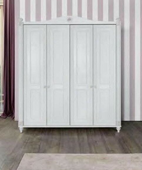 Kleiderschrank Schrank Schlafzimmerschrank Design Jugend Kleiderschränke Weiß