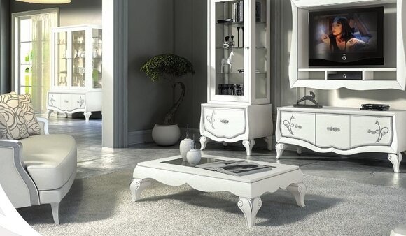Couchtisch Wohnzimmer Design Tische Möbel Tisch Luxus Beistelltisch Holz