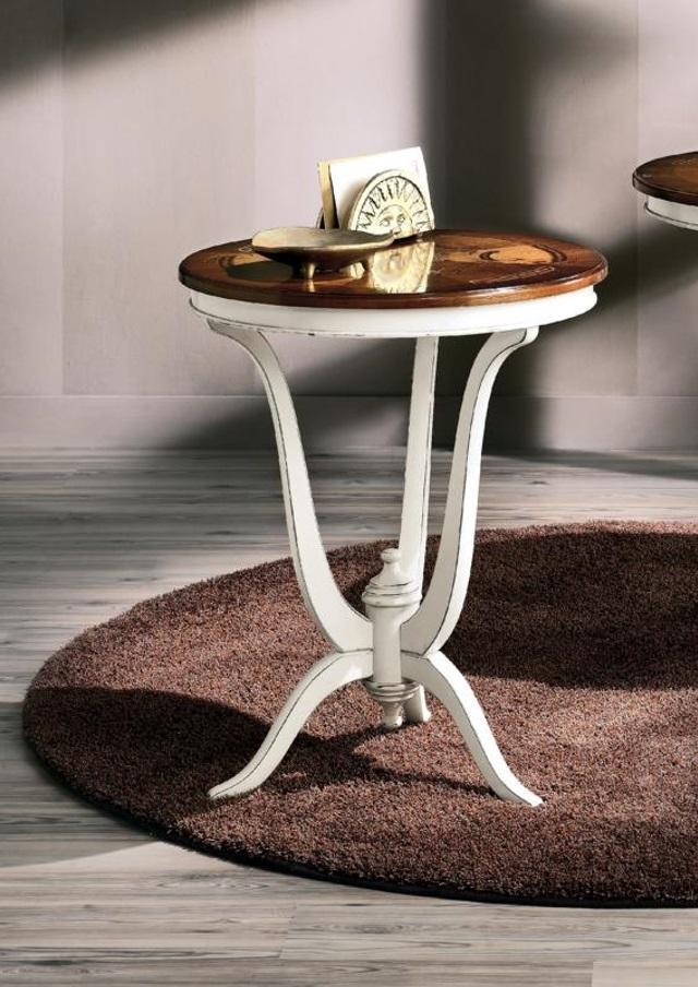 Beistell Tische Wohnzimmer Rund Kaffee Couchtisch Luxus Design Couch