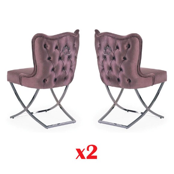 Ess Zimmer Polster Stuhl 2x Fernseh Lounge Club Leder Textil Sitz