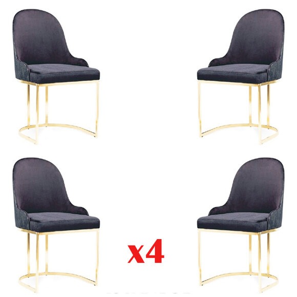 Garnitur Sitz Polster Holz 4x Stühle Möbel Neu Esszimmer Küche Gruppe