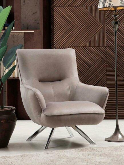 Sessel Ohrensessel Luxus 1 Sitzer Einsitzer Polster Sitz Designer Sitz Modern