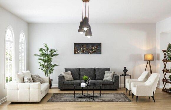 Luxus Sofagarnitur Modern Set 3+2+1+1 Sitzer Sofa Couch Garnitur Design Couchen