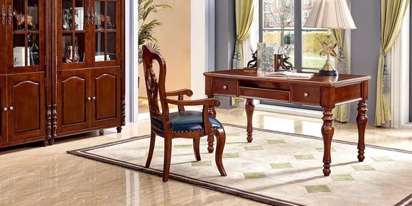 Büro Schreibtisch Armlehnenstuhl Arbeitszimmer Büro Einrichtung Möbel