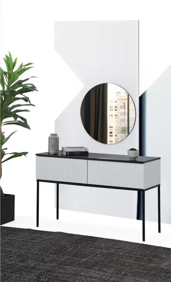 Konsolentisch Schminktisch Konsole Spiegel Tisch Schlafzimmer Set 2 Stück
