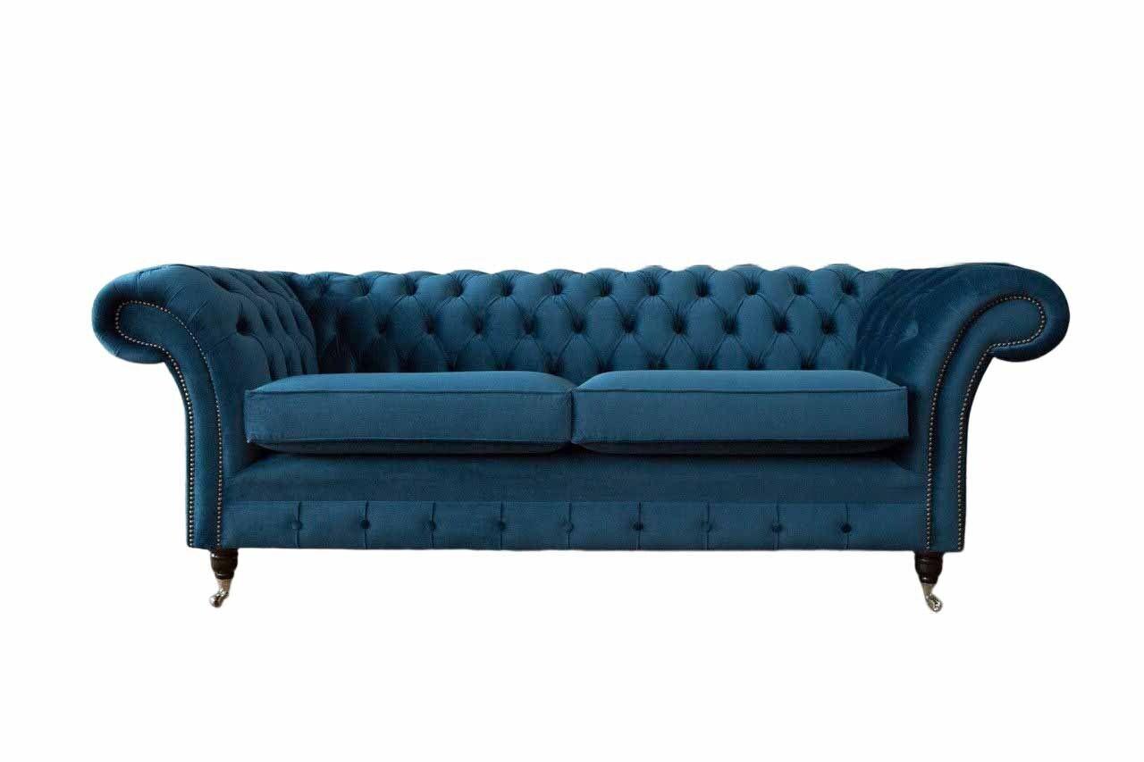 Luxus Polster Sofa Dreisitzer Couch Wohnzimmer Sitzpolster Couchen Neu