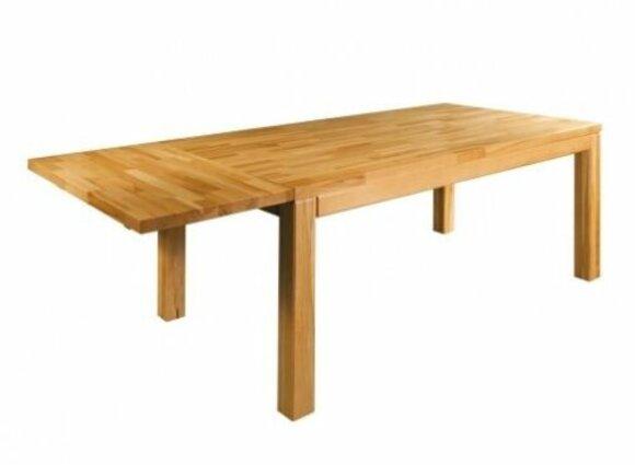 Esszimmertisch 140x90 cm massivholz Eiche Esstisch Vierfuss vollmassiv