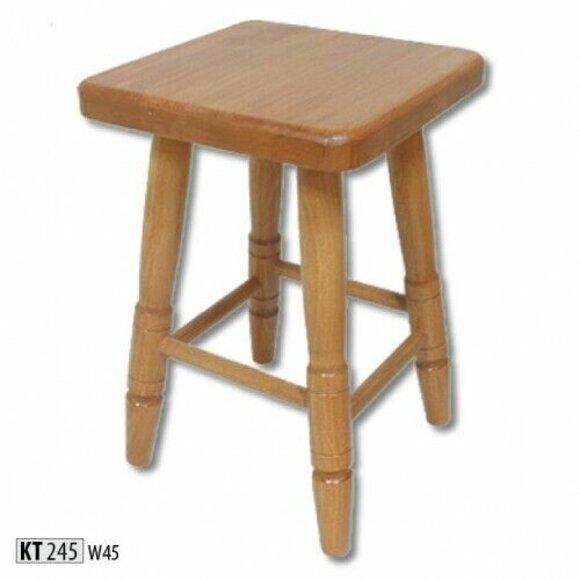 Hocker Küchenstuhl Holzstuhl Sitzhocker Esszimmerhocker Buche Holz Massiv