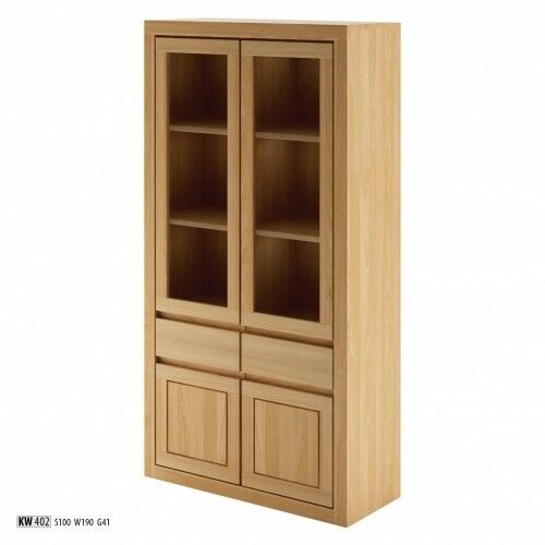 Vitrine Vitrinen Schrank Glasschrank Regal Holz Schrank System Regale Wohnzimmer