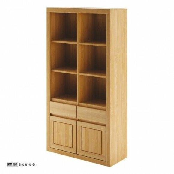 Wandschrank Holz Schränke Vitrine Wand Regale Wohnzimmer Handarbeit Massivholz