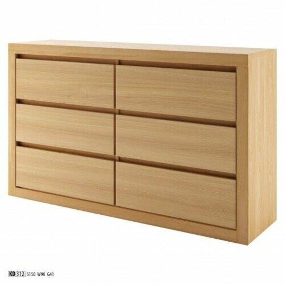 Kommode Massiv Sideboard Echt Holz Kommoden Eiche Schrank Massivem Schränke Neu