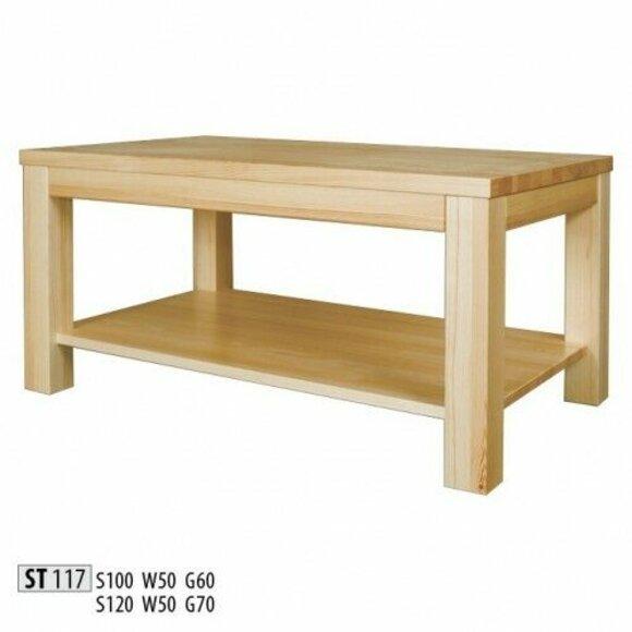 Holztisch Couchtische aus Holz massive wohnzimmer möbel 120x70cm tische massiv