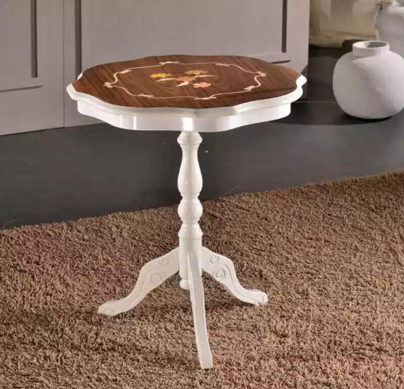 Runder Luxus Designer Couchtisch Wohnzimmer Tisch Beistell Tisch Möbel