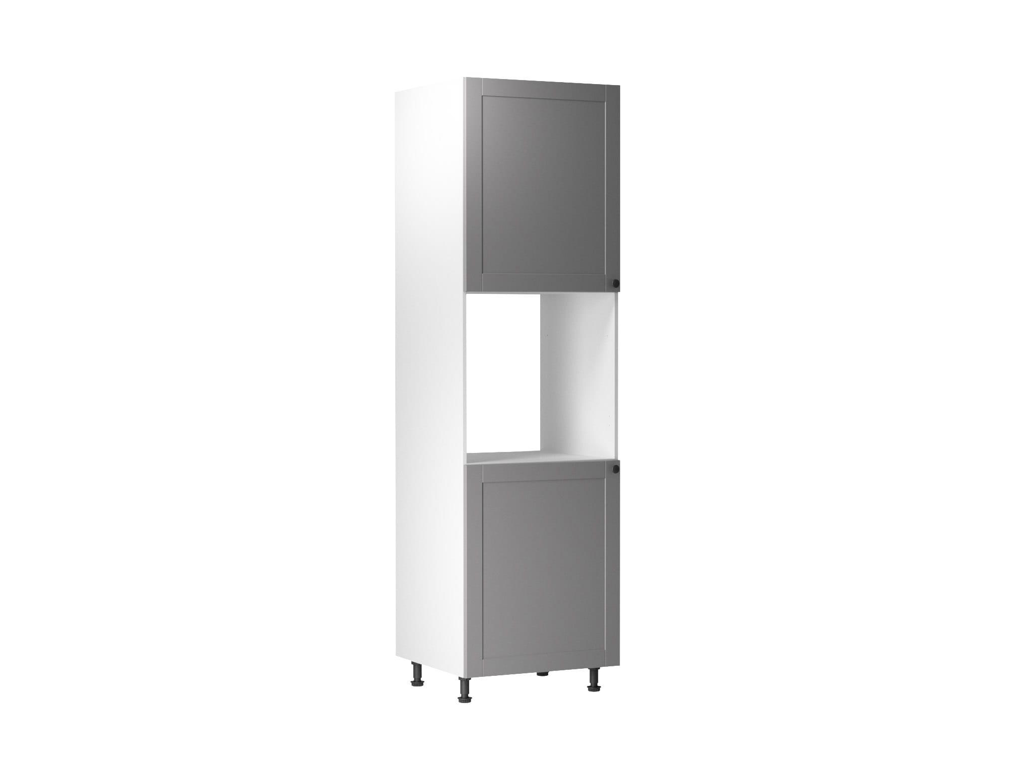 ZWEITÜRIGER KÜCHENSCHRANK FÜR MODERNE KÜCHEN DER FARBE WEISS D60P