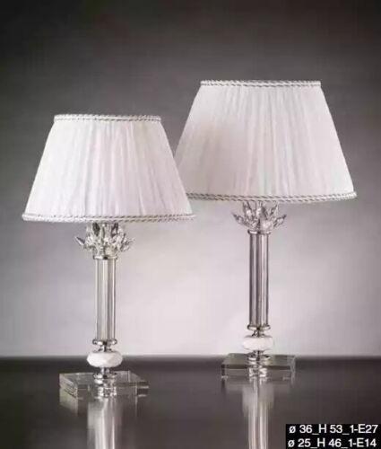 Tischlampe Adriana Kristallkronleuchter Klassischer Schreibtischleuchte