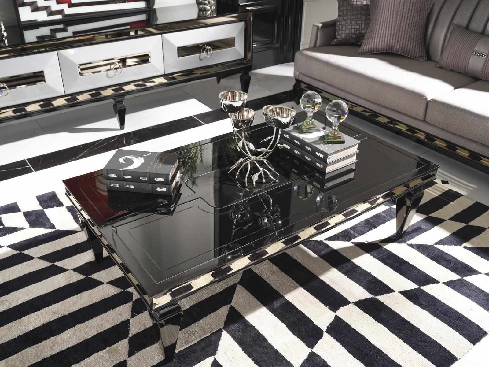 Couchtisch Tische Designer Beistelltisch Luxus Holz Wohnzimmer Tisch